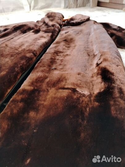Мутоновая шуба новая 50 52 размер