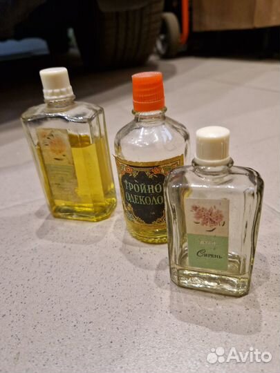 Одеколон Тройной Сирень СССР в коллекцию