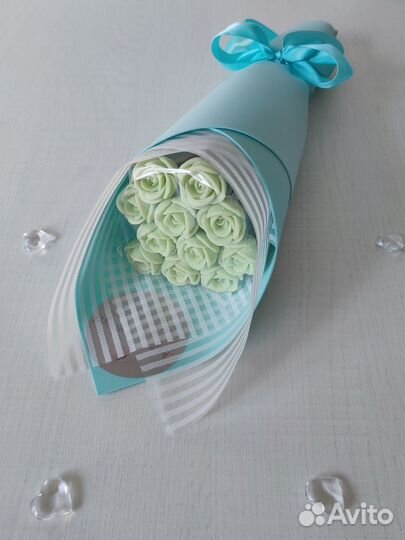 Шоколадный букет 11 роз