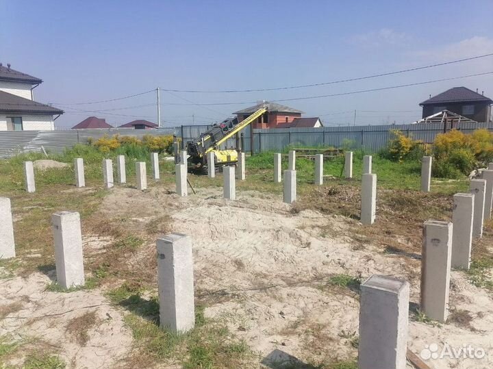 Фундамент жб сваи / Лучшее качество в городе