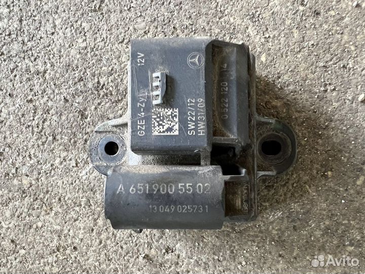 Реле свечей накала мерседес ом 651