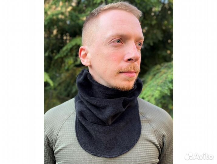Шарф морской флисовый