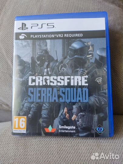 Игры для приставок ps5 VR 2 диск crossfire