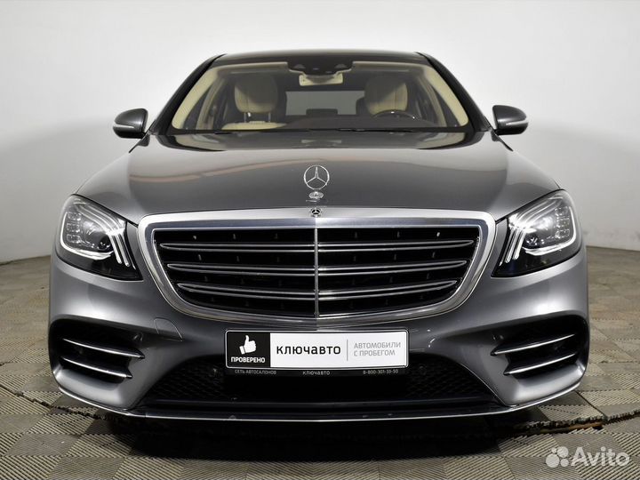 Mercedes-Benz S-класс 4.0 AT, 2017, 108 435 км