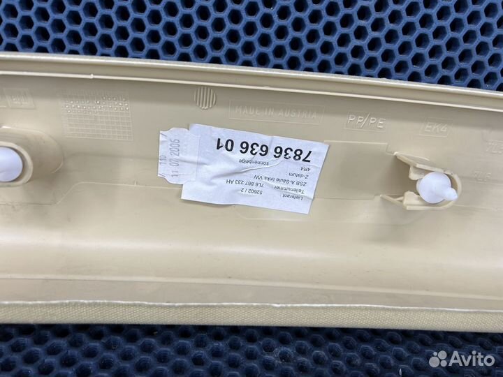 Обшивка стойки накладка передней стойки Touareg GP