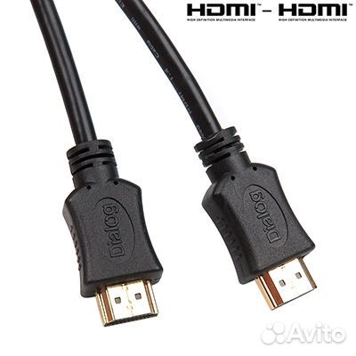 Кабель соединительный hdmi 2 метра Dialog