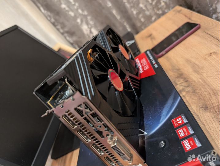 Видеокарта amd rx580 8gb