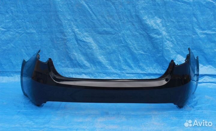 Киа Рио 3 задний бампер в цвет 2011