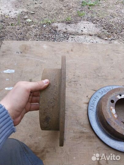 Задние тормозные диски мицубиси лансер 9 1.6 4g18