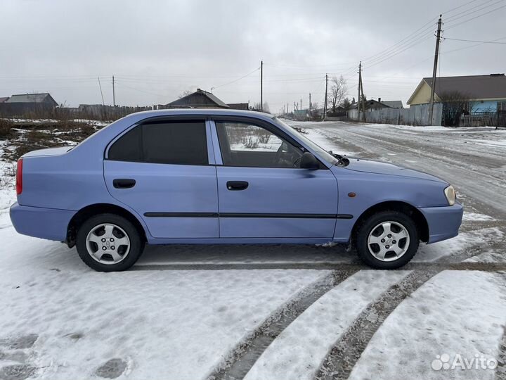 Hyundai Accent 1.5 МТ, 2005, 164 000 км