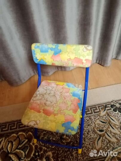 Детский столик и стульчик