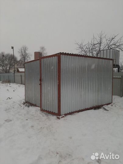 Хозблок для дачи/Гараж ракушка/сборка доставка
