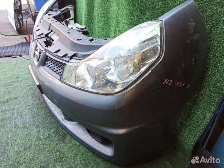 Nose cut / Ноускат Nissan Wingroad Y12 установка