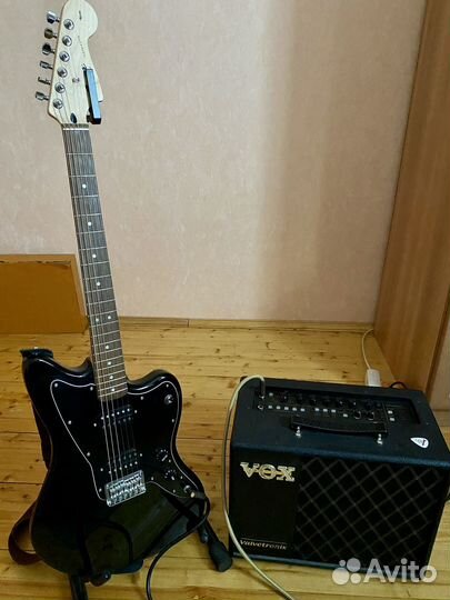 Fender squier affinity jazzmaster + vox vt20x