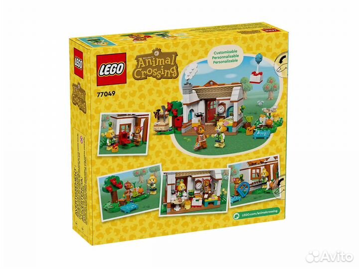 Lego Animal Crossing Посещение дома Изабель 77049