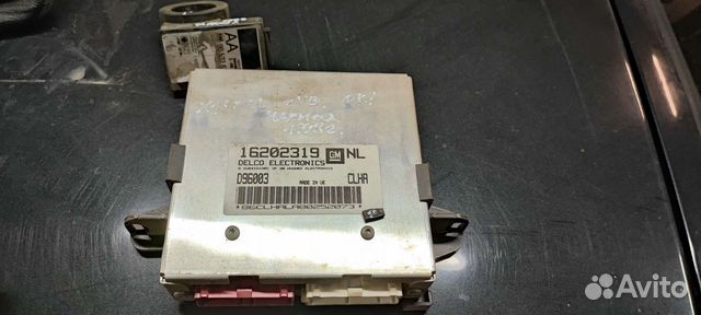 Блок управления двигателем x16xel opel