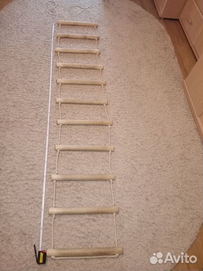 Канат и веревочная лестница