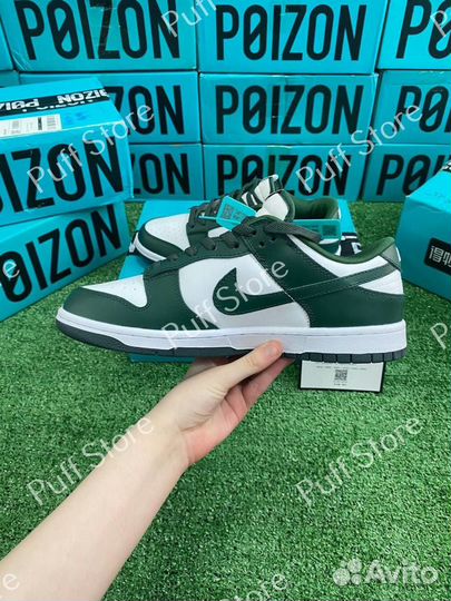 Nike Dunk Low Varsity Green Оригинал