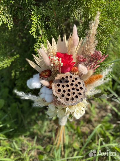 Букет из сухоцветов