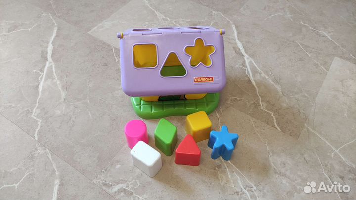 Развивающие игрушки, сортеры