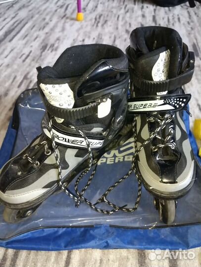 Роликовые коньки детские раздвижные