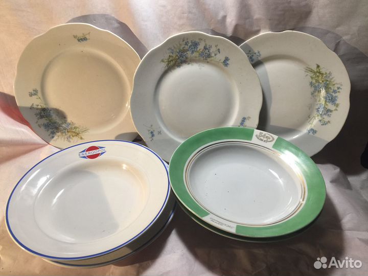 Тарелки нгф Волхов Energopol 50 роки редкие