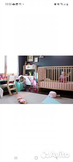 Детская кроватка IKEA гулливер