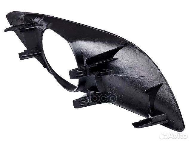 Решетка переднего бампера под птф правая yaris 08