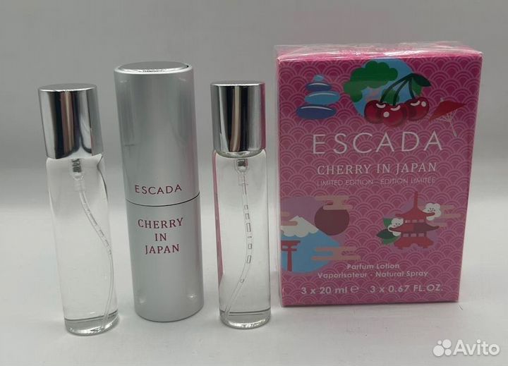 Escada cherry in the air 3 по 20 мл