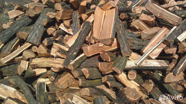 Сухие дрова для долгого тепла