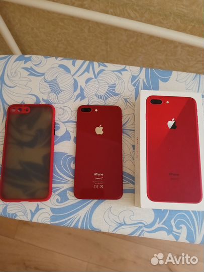 iPhone 8 plus Red 64gb
