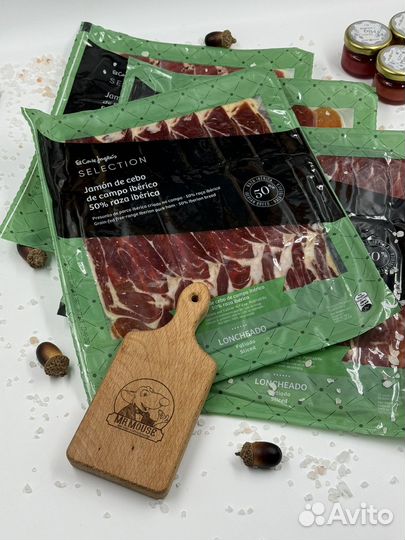 Хамон иберико десебо 150гр из Испании