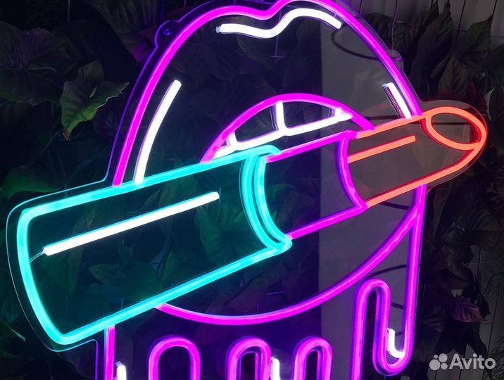 Неоновая вывеска под заказ / Оригинальный подарок