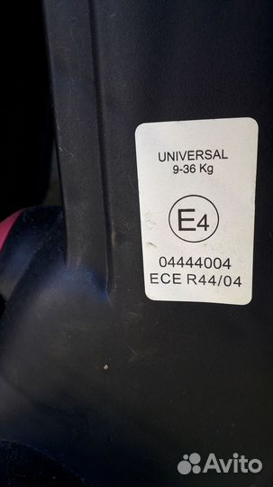 Детское авто кресло 4-36кг