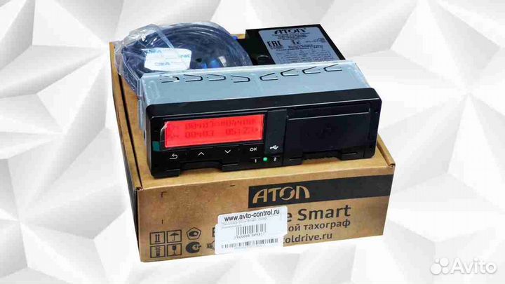 Новый цифровой тахограф Атол.С блоком скзи