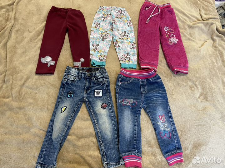 Одежда для девочки пакетом на 86-92-98 размер