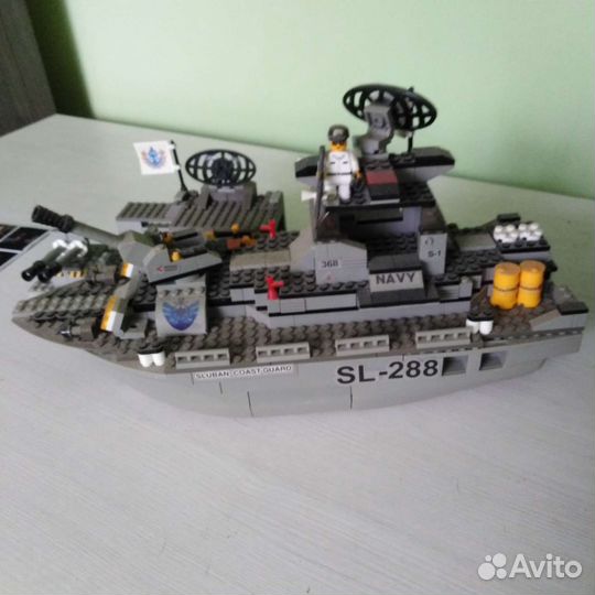 Lego корабль