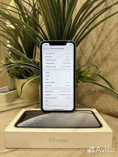 iPhone XR 128 gb (85акб, Идеал, Sim+eSim)