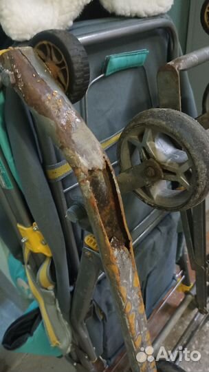 Детские санки коляска бу Nika