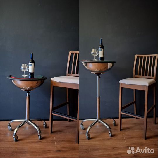 Барный столик на колесах