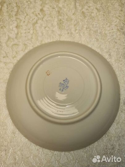 Блюдце от чайной пары Сирень