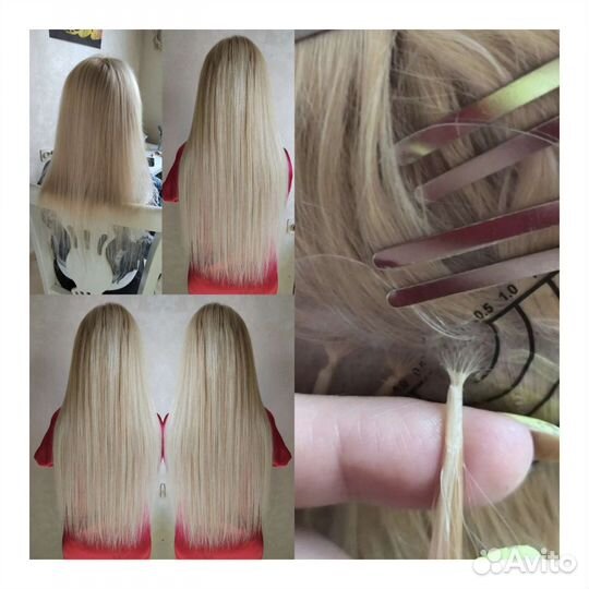 Наращивание славянских волос