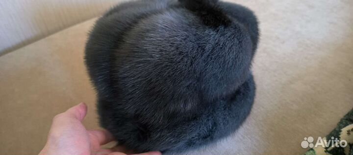 Шапка зимняя меховая женская норковая