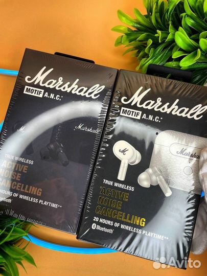 Наушники marshall motif anc