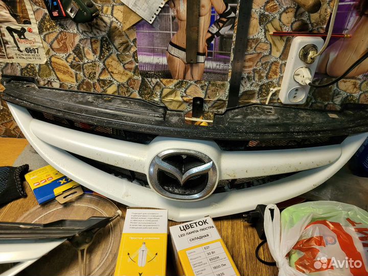 Решетка радиатора Мазда 6 gh sport