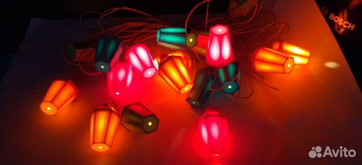 Ёлочная электро-гирлянда. 