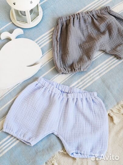 Блумеры шортики из муслина