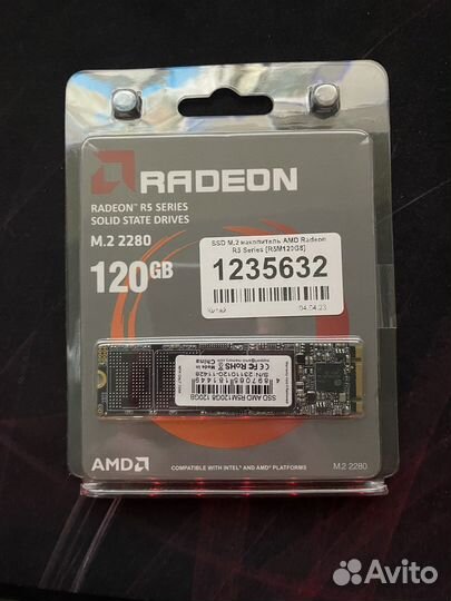 SSD Radeon R5 M.2 120gb