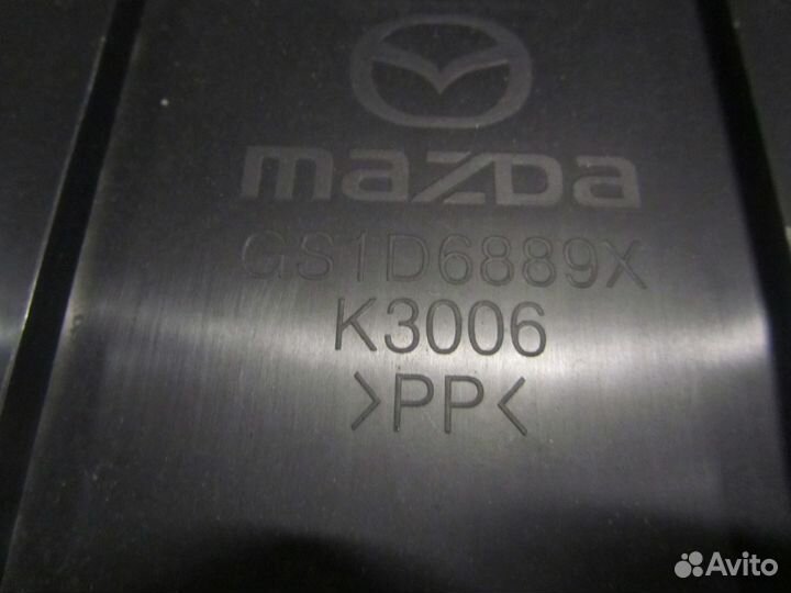 Mazda 6 GH Накладка задней панели