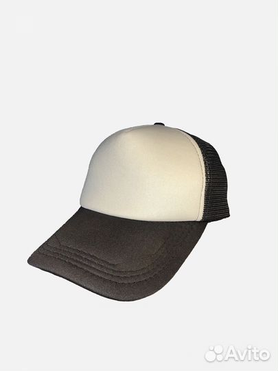 Кепка белая тракер